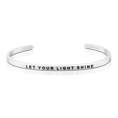 Let Your Light Shine bracelet - MantraBand