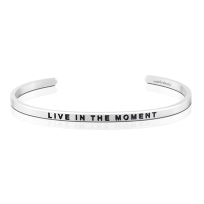 Live in the Moment bracelet - MantraBand