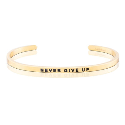 Never Give Up bracelet - MantraBand