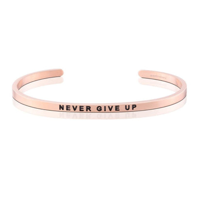 Never Give Up bracelet - MantraBand
