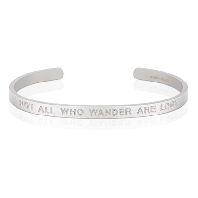 Not All Who Wander Are Lost (BOLD) bracelet - MantraBand
