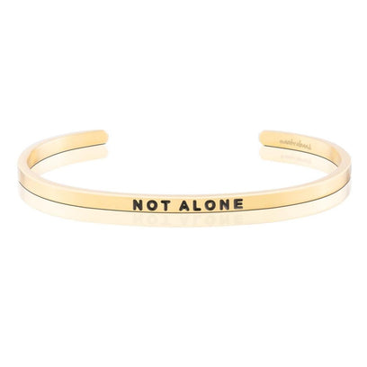 Not Alone bracelet - MantraBand