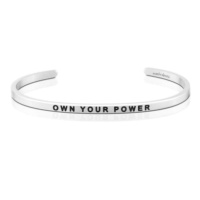 Own Your Power, Know Your Worth bracelet - MantraBand