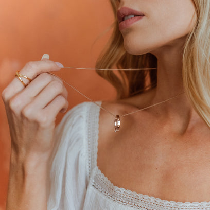 Mantra Posey Ring Necklaces