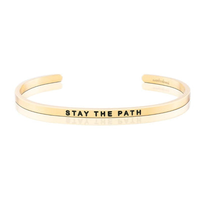 Stay The Path bracelet - MantraBand