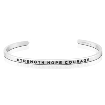 Strength Hope Courage bracelet - MantraBand
