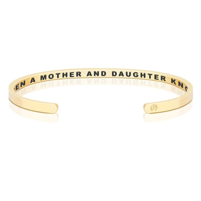 The Love Between A Mother And Daughter Knows No Distance bracelet - MantraBand