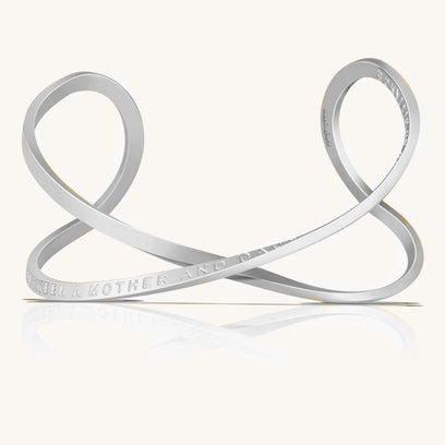 The Love Between A Mother And Daughter Knows No Distance - Infinity Mantra Bracelet - MantraBand