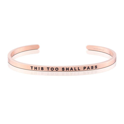 This Too Shall Pass bracelet - MantraBand