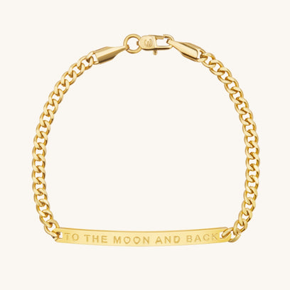 I Love You To The Moon And Back bracelet - MantraBand