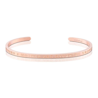 The Love Between A Mother And Daughter Knows No Distance bracelet - MantraBand