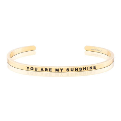 You Are My Sunshine bracelet - MantraBand