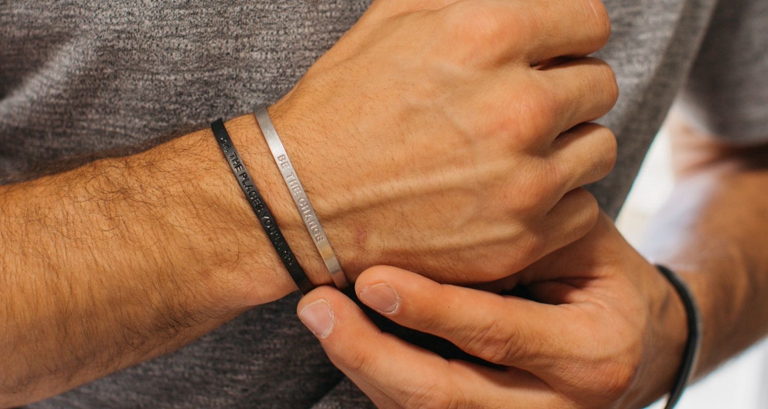 Mens Leather Bracelet Unisex Stainless Steel Magnetic Clasp Bracelet Gifts  | eBay