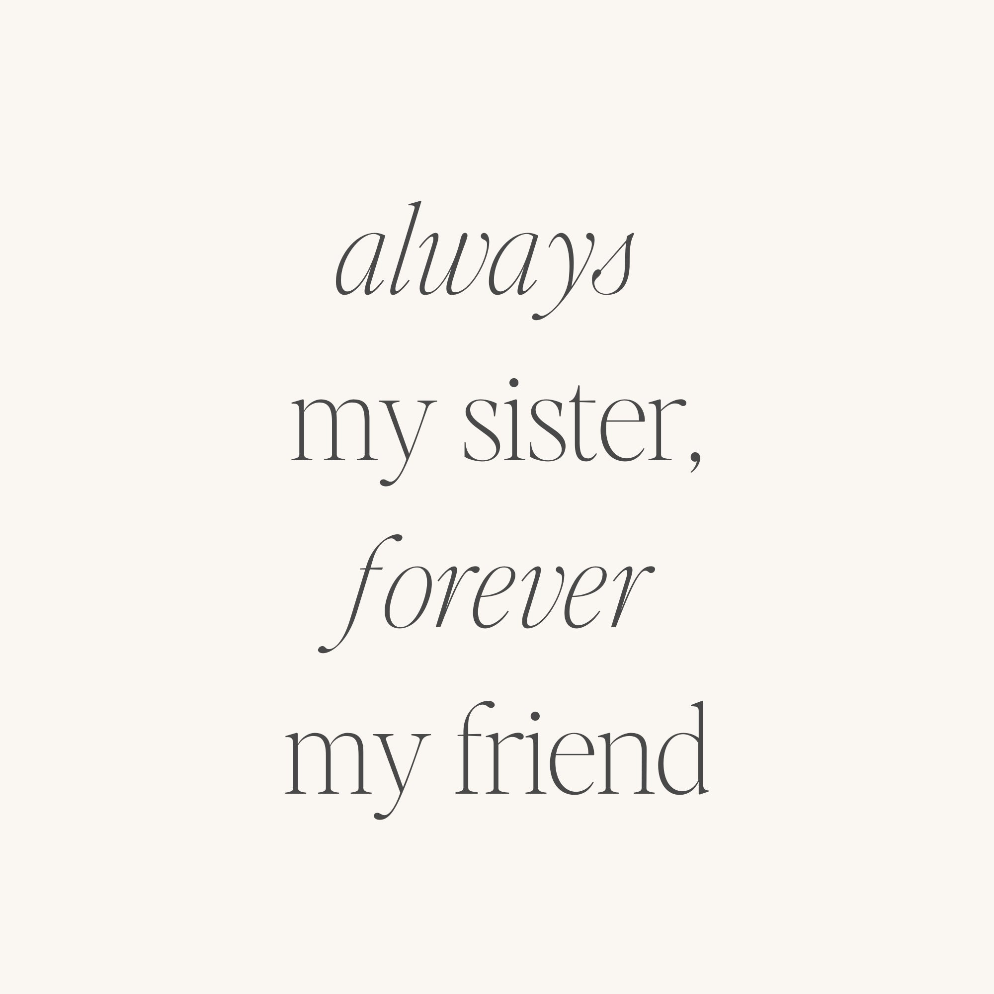 Braccialetto in argento Sterling 925 con simbolo dell'infinito, con messaggio Always My Sister, Forever My Friend, regolabile, per donne e ragazze Braccialetto in argento Sterling 925 con simbolo dell'infinito, con messaggio Always My Sister, Forever My Friend, regolabile, per donne e ragazze