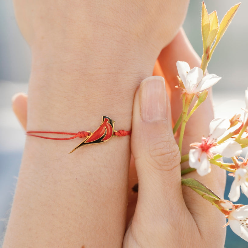 Red bird bracelet deals