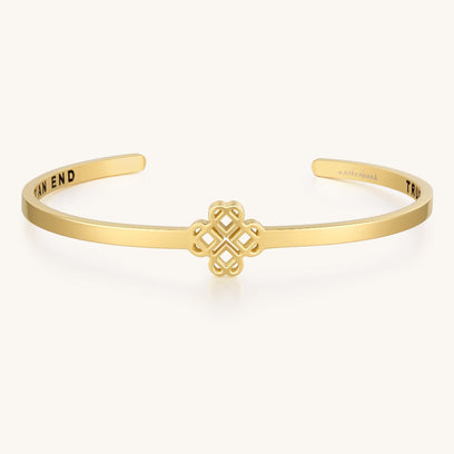 Tribe Cuff - A True Friendship Is A Journey Without An End
