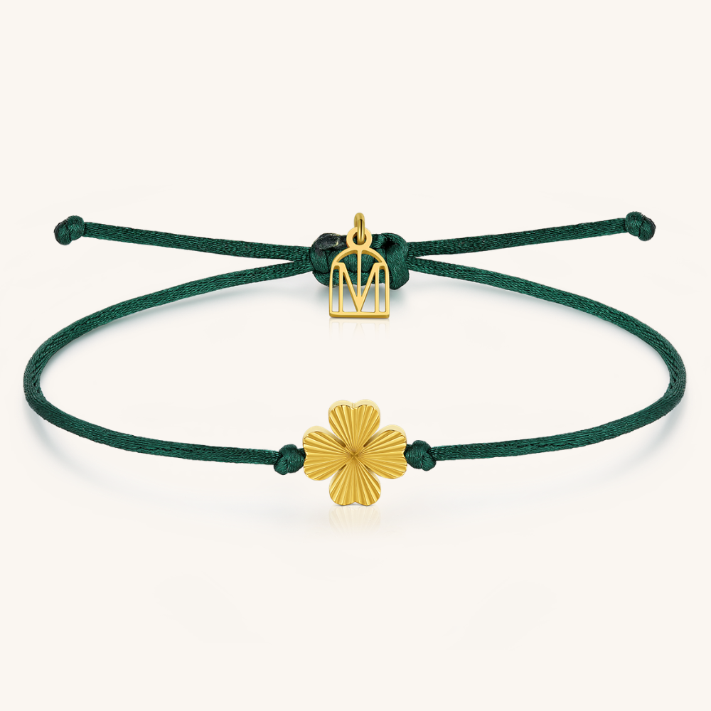 Clover Thread: Good Luck String Bracelet, Threads by Mantra® Jewelry