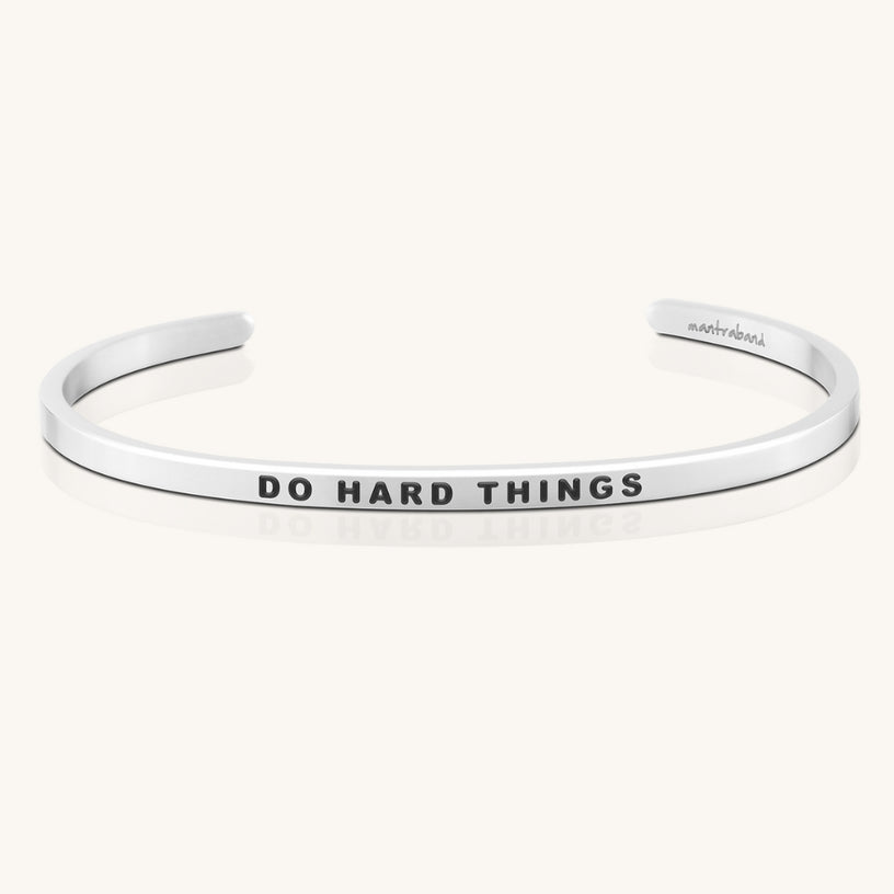 Do Hard Things Original MantraBand® Bracelet by Mantra® Jewelry