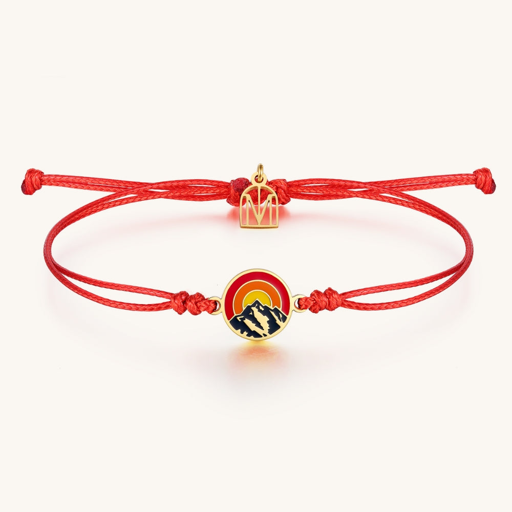 The Mountain Thread: Do Hard Things String Bracelet, Threads by