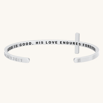 God Is Good. His Love Endures Forever