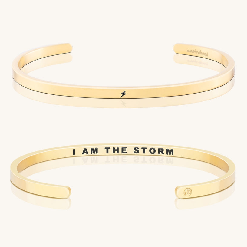 I Am The Storm (within) Original MantraBand® Hidden Message