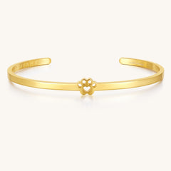 Pawprint Cuff - I Have Pawprints On My Heart