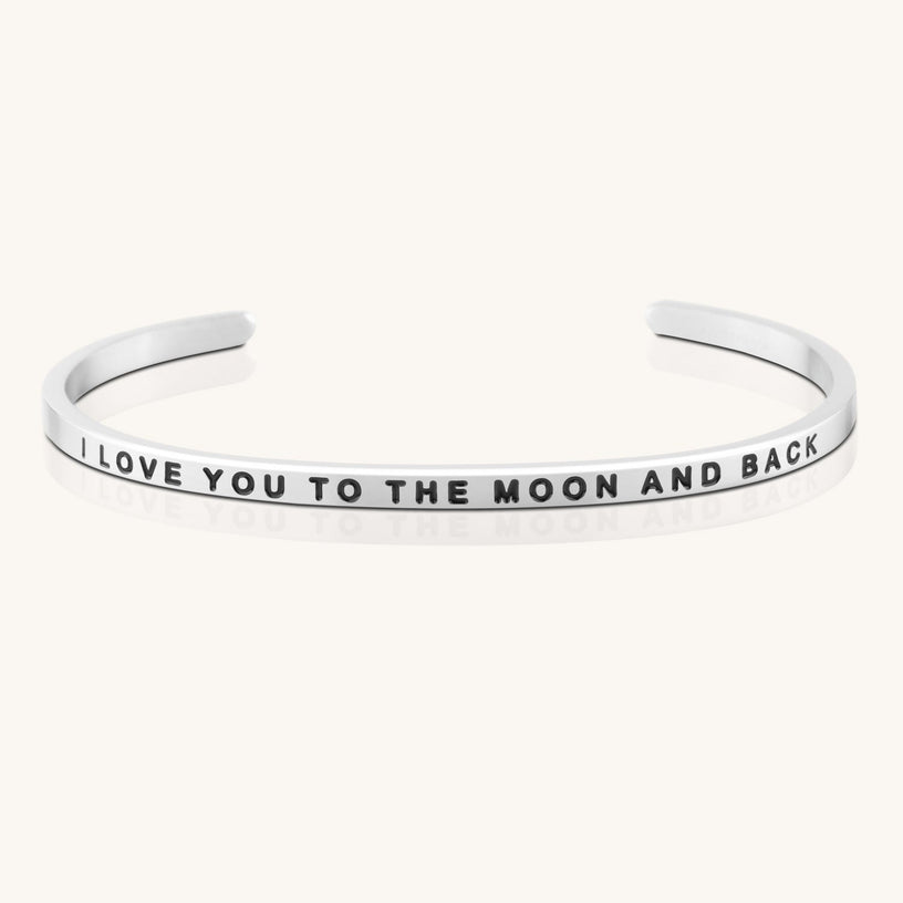 To The Moon And Back Bracelet Mantra by MantraBand