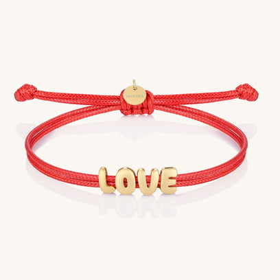 LOVE - mantra string thread bracelet