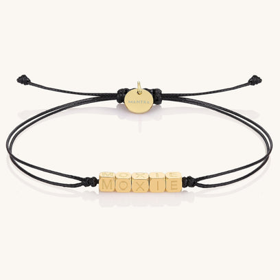 MOXIE - mantra string thread bracelet