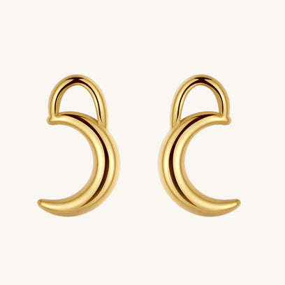 Crescent Moon Earring Charms