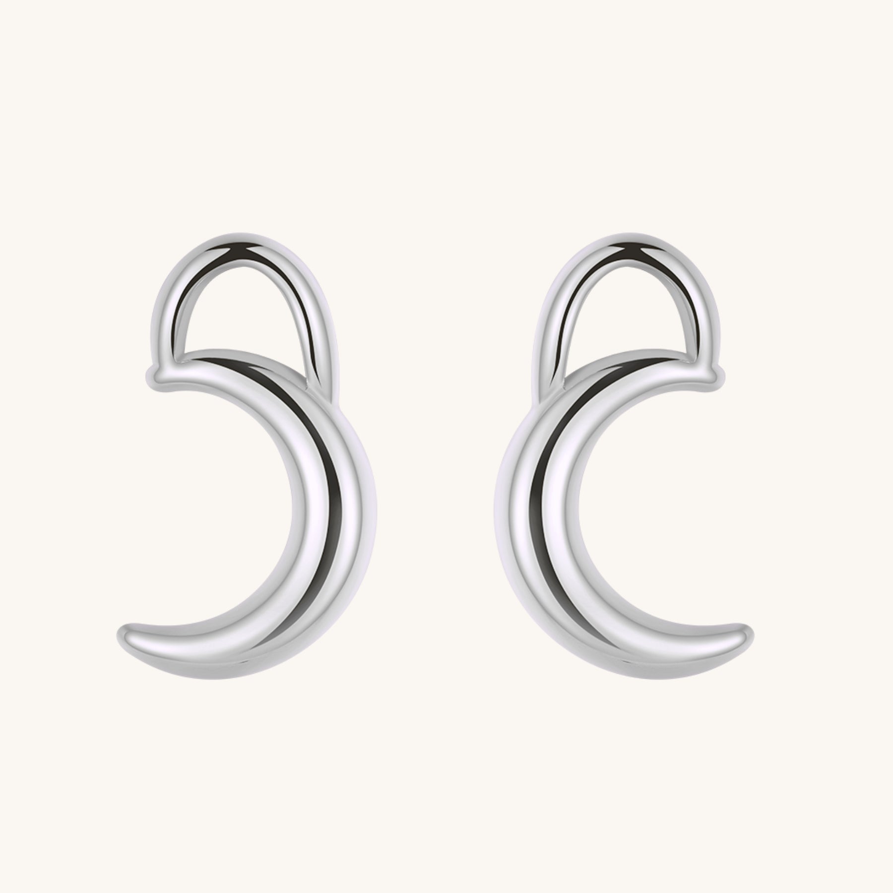 Crescent Moon Earring Charms