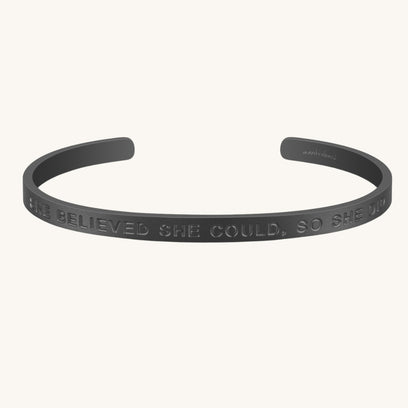 She Believed She Could, So She Did (BOLD)