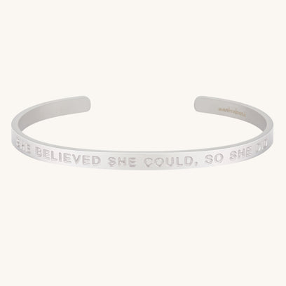She Believed She Could, So She Did (BOLD)