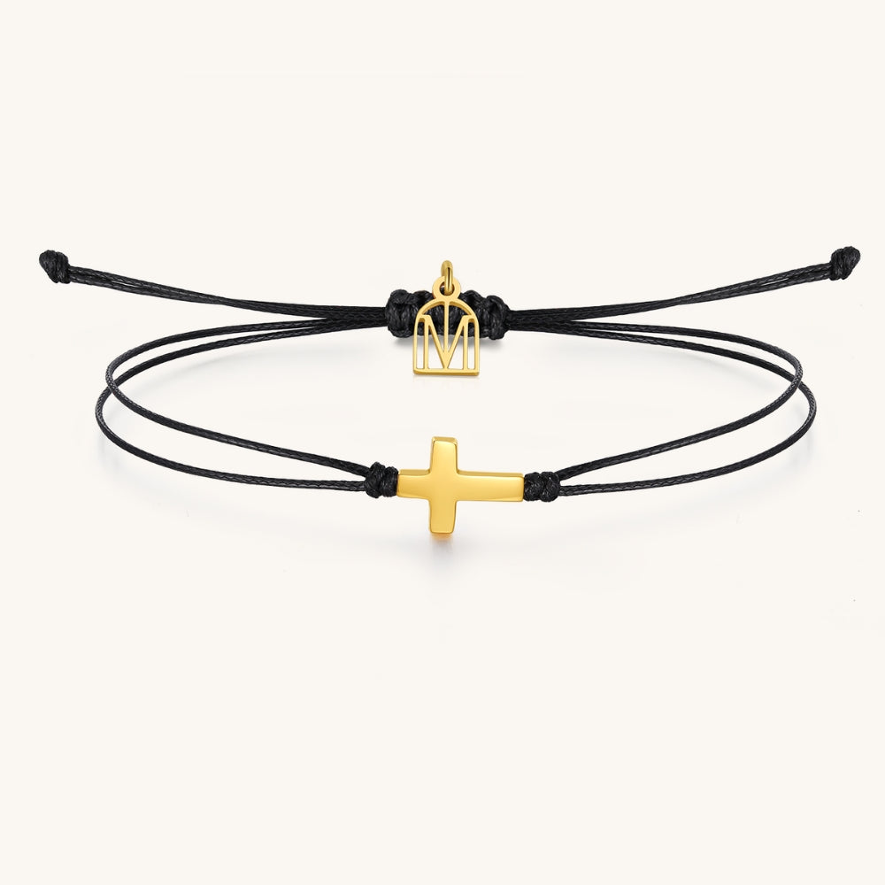 the-cross-string-bracelet