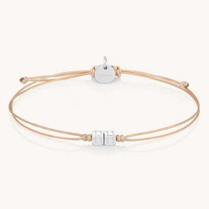 11:11 - I Am Divinely Guided - mantra angel number string thread bracelet