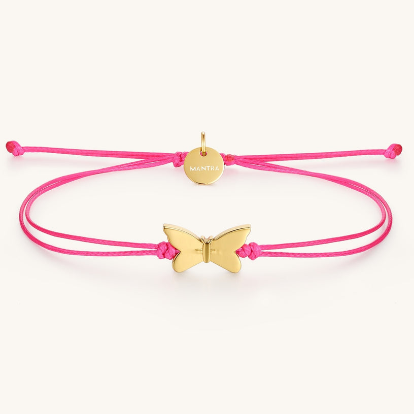 Thread of Hope Rebirth: Butterfly String Bracelet, Threads by