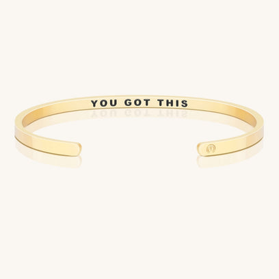You Got This - Within Hidden Message Inspirational Mantra Bracelet - MantraBand