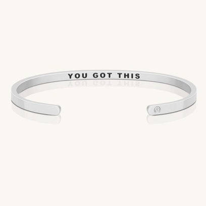 You Got This - Within Hidden Message Inspirational Mantra Bracelet - MantraBand