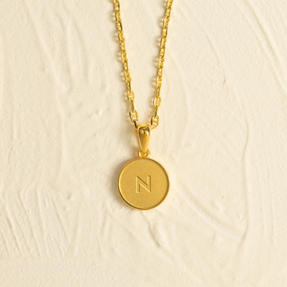 Alphabet Initial Letters  Necklace - Mantra Brand Talisman Jewelry