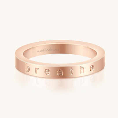 Breathe (rose gold)