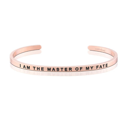 I Am the Master of My Fate, I Am the Captain of My Soul - Rose Gold
