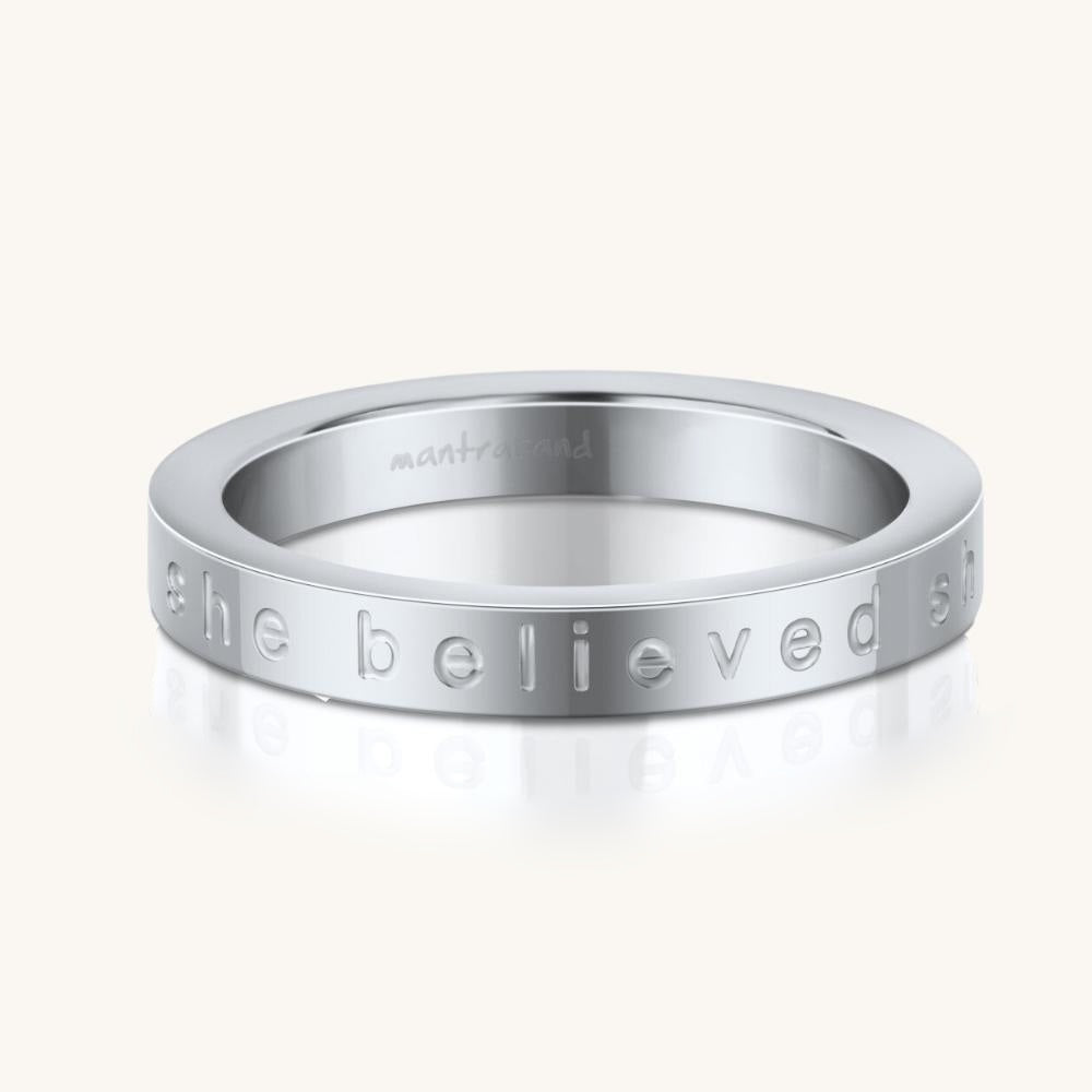 She believed she could so she did mantra band on sale