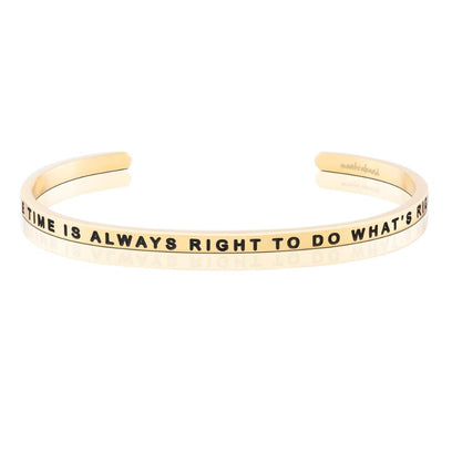 The Time Is Always Right To Do What’s Right