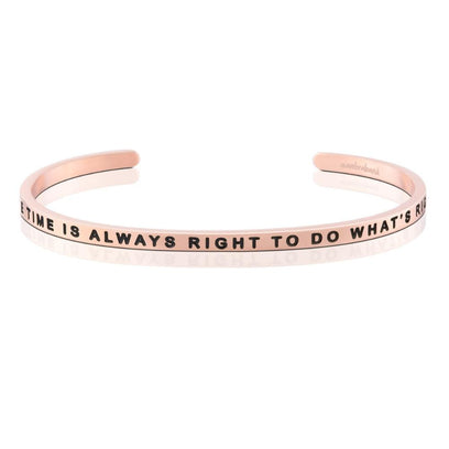 The Time Is Always Right To Do What’s Right